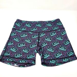 IAB MFG 3 inch‎ No Ride Cassette Workout Shorts women's size 4 XS